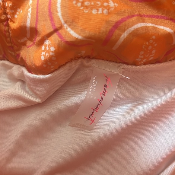 FP Movement by Free People the Way Home Shorts High Waisted Size small orange - Picture 9 of 12